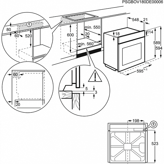 Духовой шкаф ZANUSSI OPZA 4330 B купить с доставкой по Москве и Московской области в интернет-магазине ТехноВегас