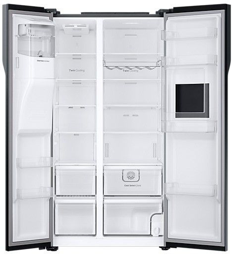 Холодильник Samsung RS51K57H02C черный купить с доставкой по Москве и Московской области в интернет-магазине ТехноВегас