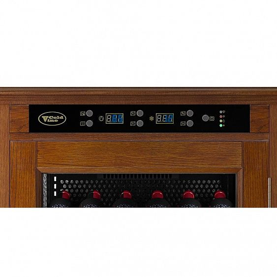 Винный шкаф COLDVINE C108-WN1 (Classic) купить с доставкой по Москве и Московской области в интернет-магазине ТехноВегас