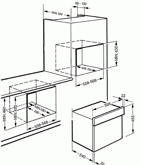 Духовой шкаф SMEG s45mfx2 купить с доставкой по Москве и Московской области в интернет-магазине ТехноВегас