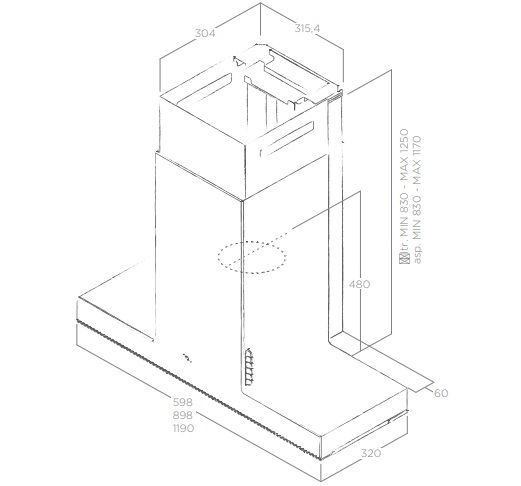 Вытяжка ELICA HAIKU BL/A/60 купить с доставкой по Москве и Московской области в интернет-магазине ТехноВегас