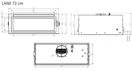 Вытяжка ELICA LANE WH/A/52 (PRF0157357) купить с доставкой по Москве и Московской области в интернет-магазине ТехноВегас