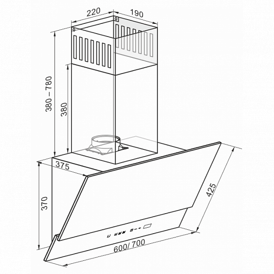 Вытяжка KAISER AT 7410 FR Eco