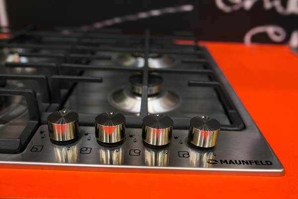 Газовая поверхность MAUNFELD mghs.64.74s_inox (нержавейка) купить с доставкой по Москве и Московской области в интернет-магазине ТехноВегас