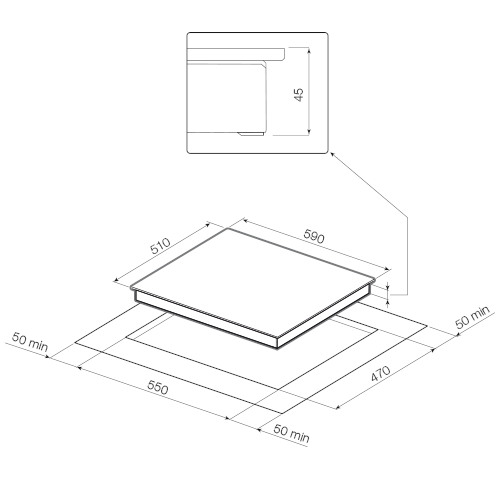 Газовая варочная панель GRAUDE GS 60.1 E купить с доставкой по Москве и Московской области в интернет-магазине ТехноВегас