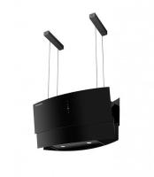 Вытяжка MAUNFELD CLIMB (ISLA) 90 нержавейка/черное стекло