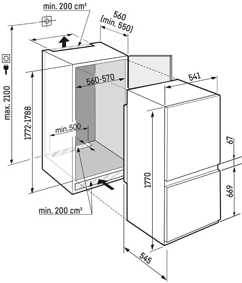 ХОЛОДИЛЬНИК LIEBHERR ICNSE 5123