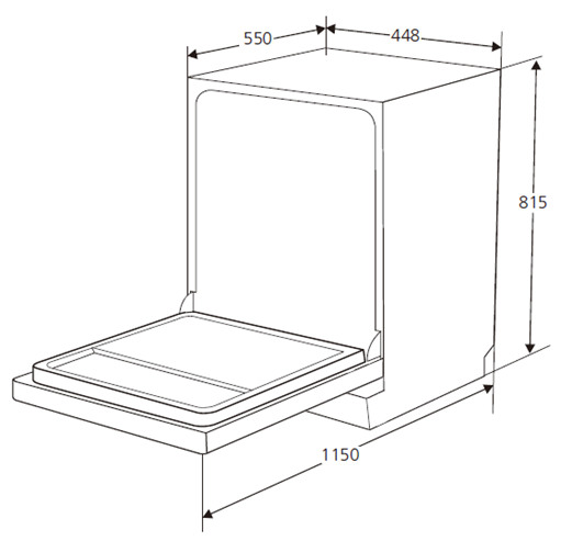 Посудомоечная машина KUPPERSBERG GSM 4573