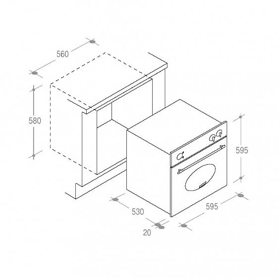 Духовой шкаф CANDY r 340/3 tf купить с доставкой по Москве и Московской области в интернет-магазине ТехноВегас