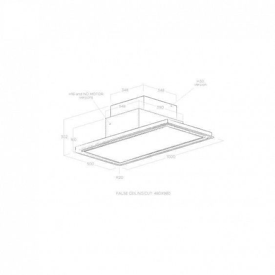 Вытяжка ELICA SKYDOME H16 A/100