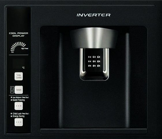 Холодильник  HITACHI r-w662 fpu3x gbk черный купить с доставкой по Москве и Московской области в интернет-магазине ТехноВегас