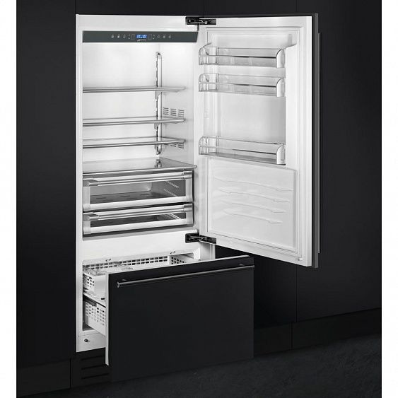 Холодильник SMEG RI96RSI купить с доставкой по Москве и Московской области в интернет-магазине ТехноВегас