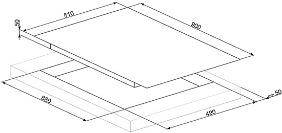 Поверхность SMEG SIM693DW купить с доставкой по Москве и Московской области в интернет-магазине ТехноВегас