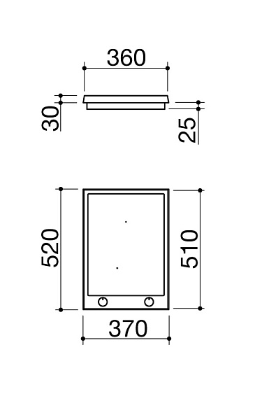 Варочная поверхность BARAZZA 1PTIID купить с доставкой по Москве и Московской области в интернет-магазине ТехноВегас