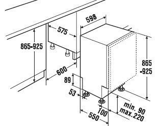Посудомоечная машина KUPPERSBUSCH IGVS 6509.5 купить с доставкой по Москве и Московской области в интернет-магазине ТехноВегас