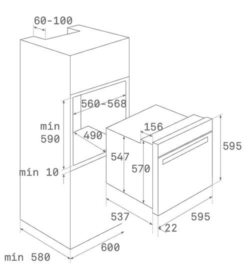 Духовой шкаф TEKA HSB 610 WH WHITE (41560113) купить с доставкой по Москве и Московской области в интернет-магазине ТехноВегас