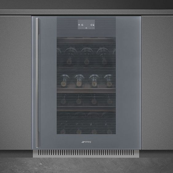 Встраиваемый винный шкаф SMEG CVI138RWS2