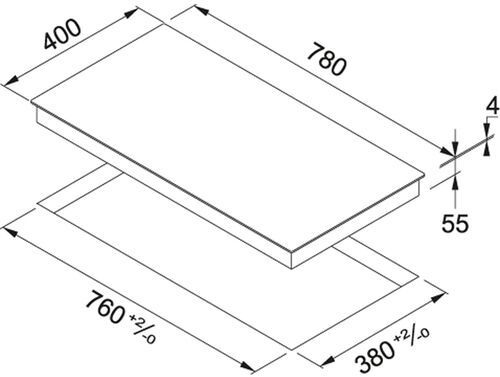 Индукционная варочная поверхность Franke FHSM8033IBK (108.0492.718) купить с доставкой по Москве и Московской области в интернет-магазине ТехноВегас
