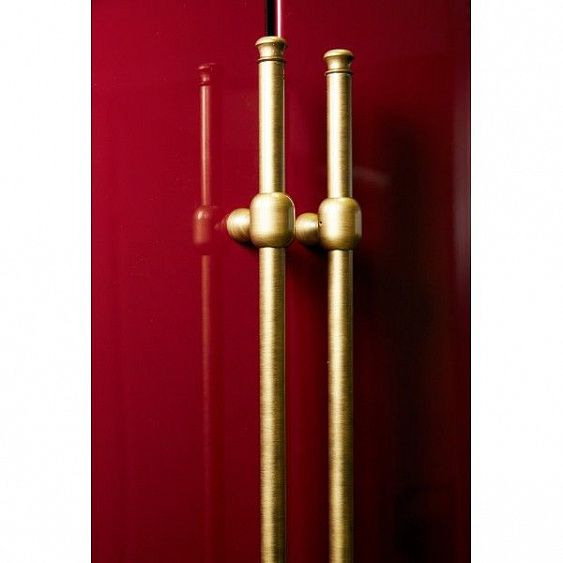 Холодильник IO MABE ORGS2DFFFRR бордо, ручки золото/бронза купить с доставкой по Москве и Московской области в интернет-магазине ТехноВегас