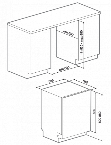 Посудомоечная машина GRAUDE VG 60.0 купить с доставкой по Москве и Московской области в интернет-магазине ТехноВегас