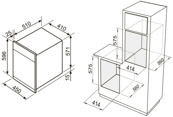 Духовой шкаф ZIGMUND & SHTAIN en 192.522 b купить с доставкой по Москве и Московской области в интернет-магазине ТехноВегас