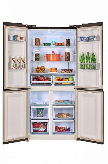 Холодильник HIBERG RFQ-490DX NFGQ inverter купить с доставкой по Москве и Московской области в интернет-магазине ТехноВегас