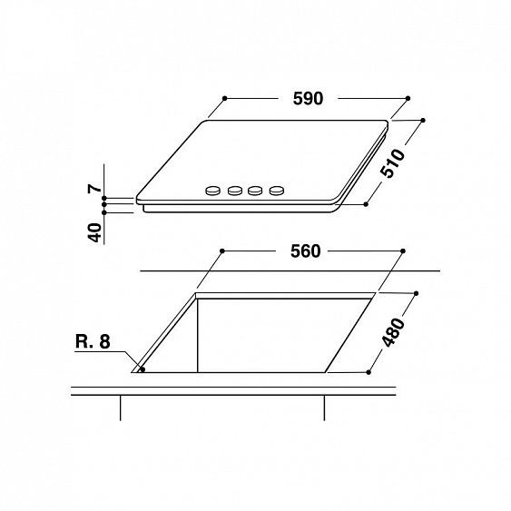 Газовая поверхность WHIRLPOOL goa 6425/s купить с доставкой по Москве и Московской области в интернет-магазине ТехноВегас