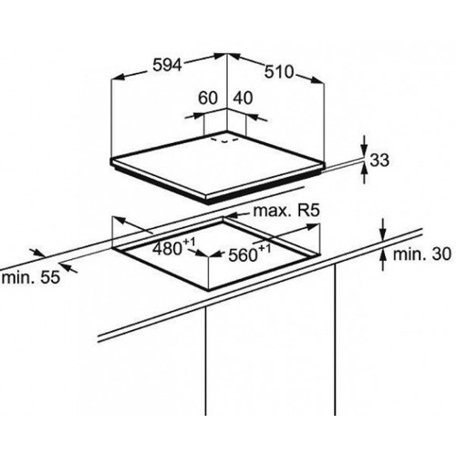 Поверхность ELECTROLUX egg 6343 ndx купить с доставкой по Москве и Московской области в интернет-магазине ТехноВегас