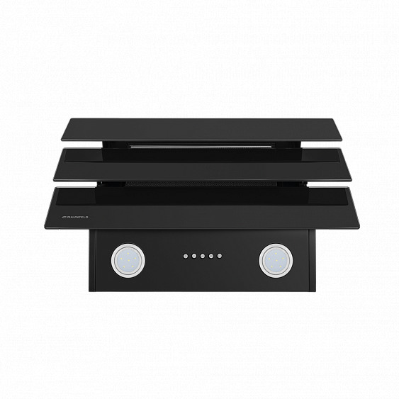 Вытяжка Maunfeld CASCADA PUSH 50 черный купить с доставкой по Москве и Московской области в интернет-магазине ТехноВегас