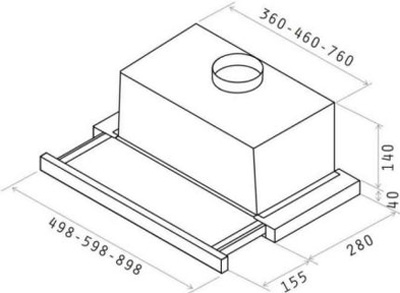 Вытяжка JETAIR AURORA LX/CR/F/60 купить с доставкой по Москве и Московской области в интернет-магазине ТехноВегас