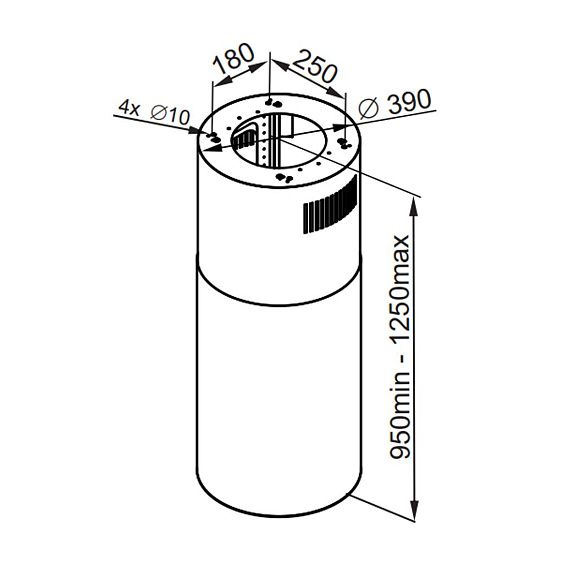 Островная вытяжка Maunfeld Lee Isla (sensor) 39 белый купить с доставкой по Москве и Московской области в интернет-магазине ТехноВегас