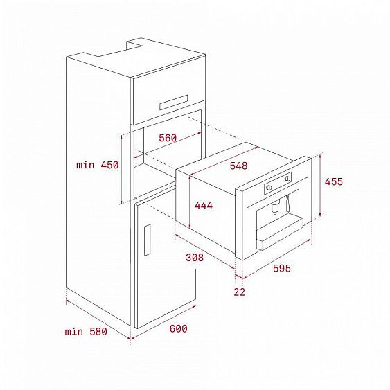 Встраиваемая кофемашина TEKA WISH Maestro CLC 835 MC white (111630000) купить с доставкой по Москве и Московской области в интернет-магазине ТехноВегас