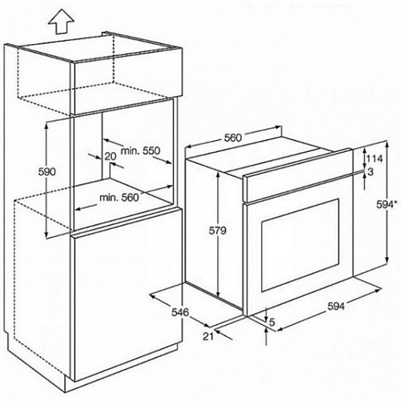 Духовой шкаф AEG be5300302m купить с доставкой по Москве и Московской области в интернет-магазине ТехноВегас