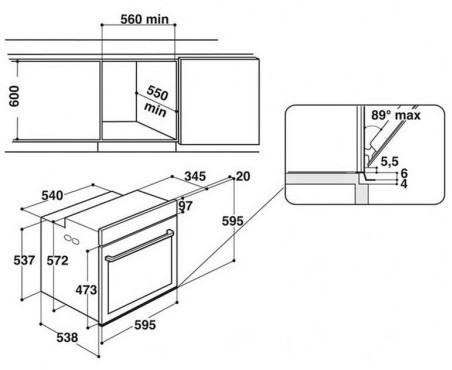 Духовой шкаф WHIRLPOOL AKZ96270IX купить с доставкой по Москве и Московской области в интернет-магазине ТехноВегас