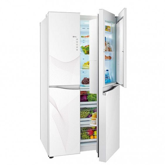 Холодильник side by side LG gr-m257 sgkw купить с доставкой по Москве и Московской области в интернет-магазине ТехноВегас