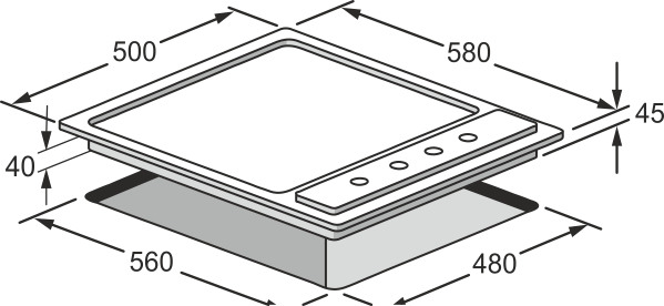 Поверхность KAISER kg 6976 cdagbe turbo купить с доставкой по Москве и Московской области в интернет-магазине ТехноВегас