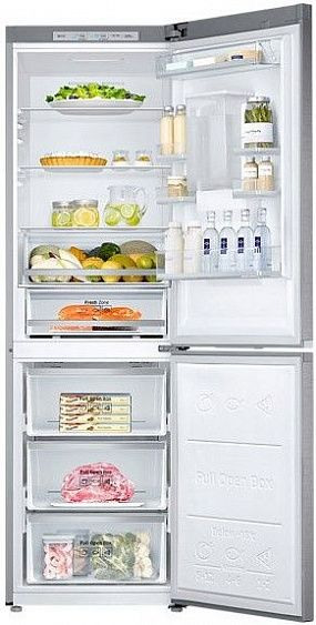 Холодильник Samsung RB38J7515SR нержавеющая сталь купить с доставкой по Москве и Московской области в интернет-магазине ТехноВегас