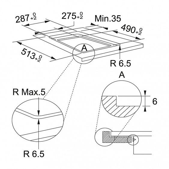 Варочная поверхность FRANKE FSM 302 I BK купить с доставкой по Москве и Московской области в интернет-магазине ТехноВегас