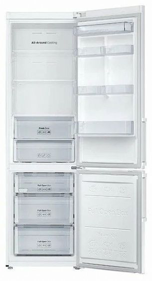 Холодильник Samsung RB37J5300WW белый купить с доставкой по Москве и Московской области в интернет-магазине ТехноВегас