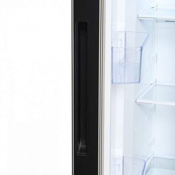 Холодильник HYUNDAI CS5003F черное стекло купить с доставкой по Москве и Московской области в интернет-магазине ТехноВегас