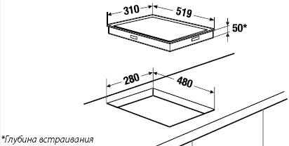 Поверхность KUPPERSBUSCH gks 3720.0 m купить с доставкой по Москве и Московской области в интернет-магазине ТехноВегас