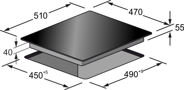 Поверхность KAISER kct 3945 купить с доставкой по Москве и Московской области в интернет-магазине ТехноВегас