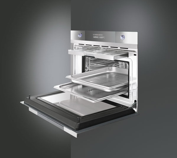 Пароварка встраиваемая SMEG sc45v2 купить с доставкой по Москве и Московской области в интернет-магазине ТехноВегас