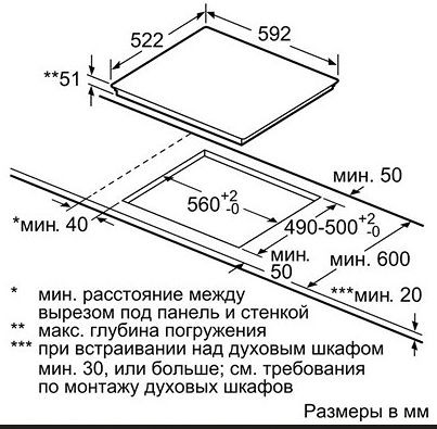 Поверхность SIEMENS eh 651mb17 e