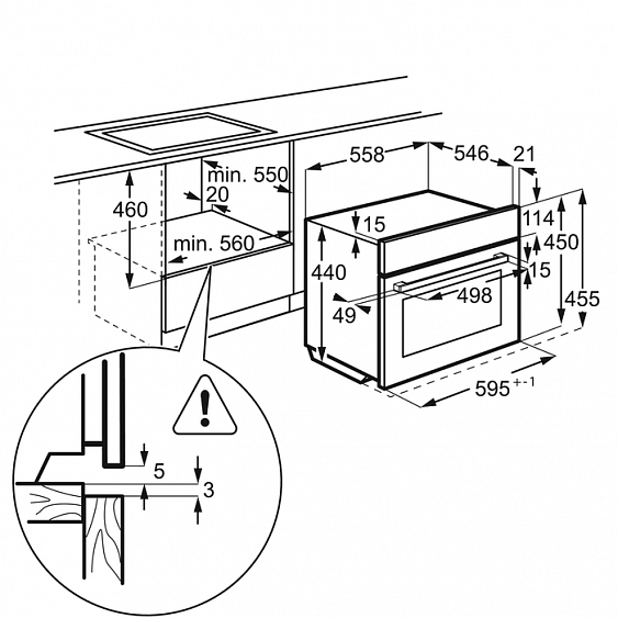 Духовой шкаф ELECTROLUX EVY 0946 BAX купить с доставкой по Москве и Московской области в интернет-магазине ТехноВегас