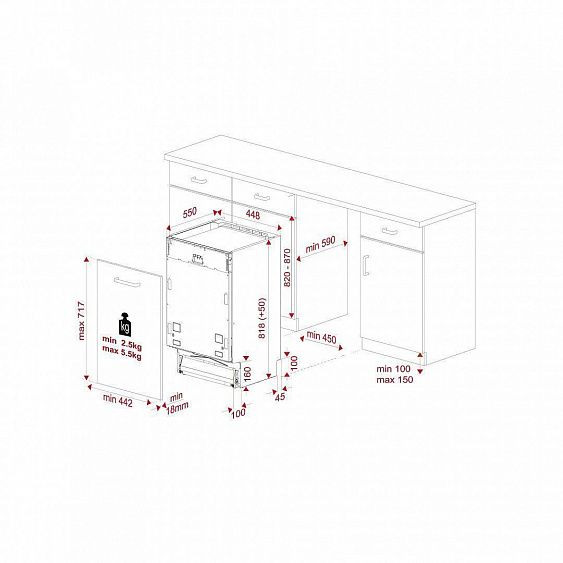Посудомоечная машина TEKA DFI 44700 купить с доставкой по Москве и Московской области в интернет-магазине ТехноВегас