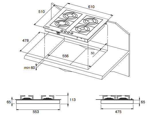 Поверхность KUPPERSBERG fq 6 zg w