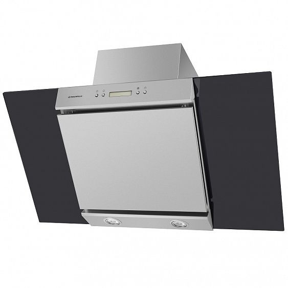 Вытяжка MAUNFELD gloria 90 (цвет нержавейка+черное стекло) купить с доставкой по Москве и Московской области в интернет-магазине ТехноВегас