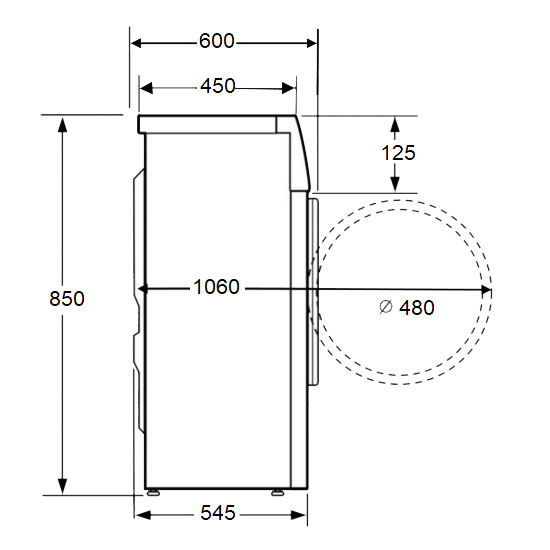 Стиральная машина KUPPERSBERG WIS 56149 G