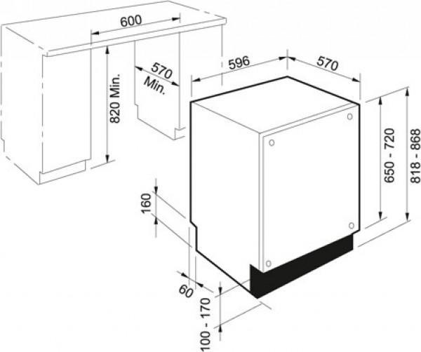 Встраиваемая посудомоечная машина FRANKE fdw 613 dts a+++ купить с доставкой по Москве и Московской области в интернет-магазине ТехноВегас